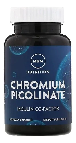 Vitaminas Picolinato de Cromo · 200mcg | 100 Cápsulas | MRM | Nutrição — MRM Nutrition
