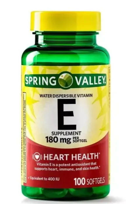 Vitaminas Vitamina E 180mg · 400IU | 100 Softgels — Spring Valley