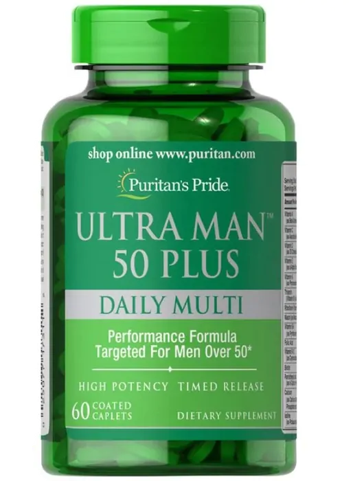 Multivitaminas · Ultra Man 50 Plus | Puritans Pride — Puritan's Pride