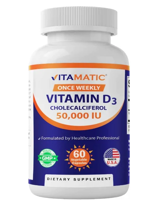 Vitaminas Vitamina D3 50.000UI · 1250mcg | 60 Cápsulas — Vitamatic