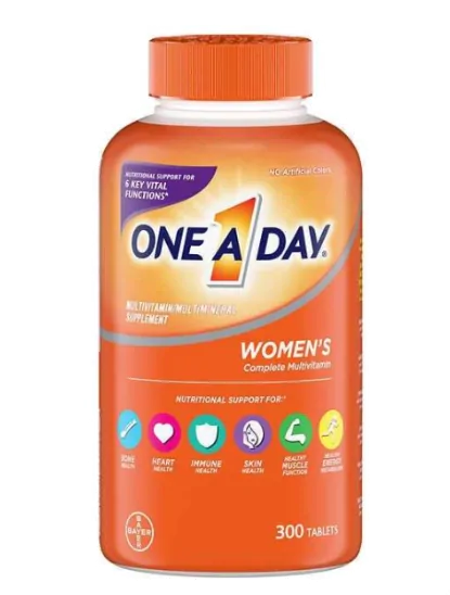 Vitaminas Multivitamínico para Mulheres — 300 Comprimidos — One-A-Day
