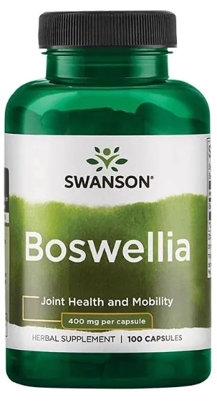 Swanson Boswellia 400mg · Suporte mobilidade | 100 Cápsulas