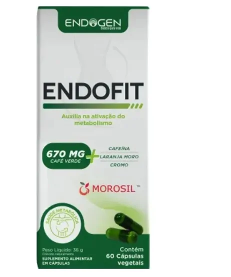 Vitaminas Endofit · Ativador Metabólico para auxílio na composição corporal | 60 Cápsulas — Endogen
