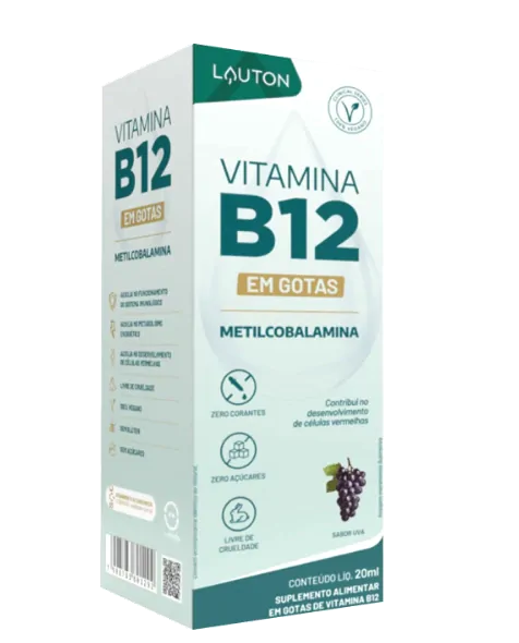 Vitaminas Vitamina B12 Metilcobalamina 9 · 94mcg | 20ml — Lauton Nutrition