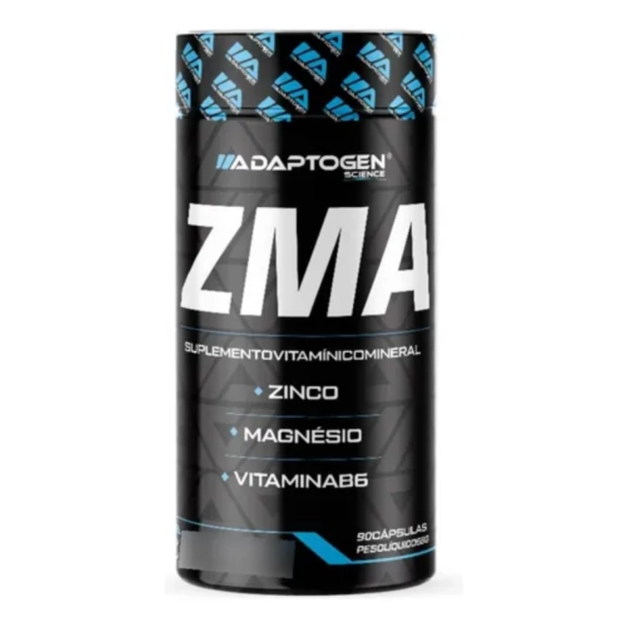 Vitaminas Zma Zinco · Magnésio | Vitamina B6 90 Cápsulas — Adaptogen