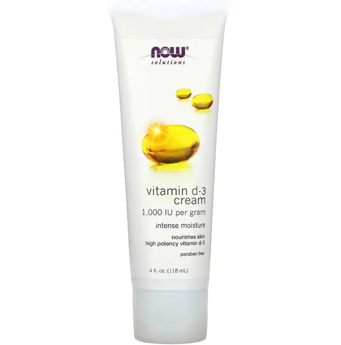 Vitaminas Creme de Vitamina D-3 · 1.000 UI | 118 ml — Now