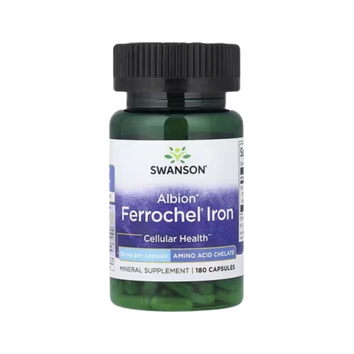 Vitaminas Ferrochel Iron · 18mg | 180 Cápsulas — Swanson