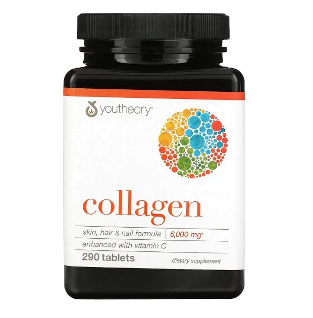 Vitaminas Colágeno com Vitamina C · 6000mg | 290 Comprimidos — Youtheory