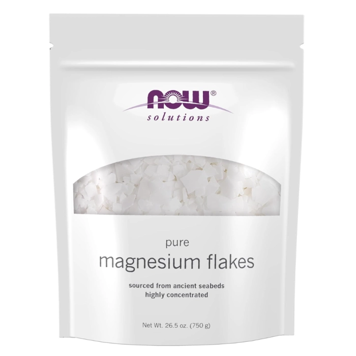 Vitaminas Magnésio Flakes · Relaxamento | Recuperação e Conforto Muscular | 750g — Now