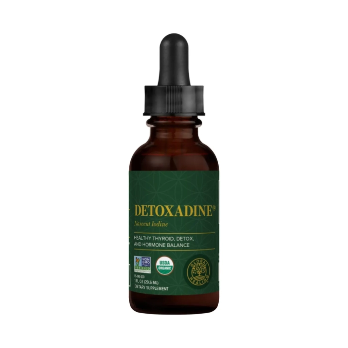 Vitaminas Detoxadine · Iodo Líquido | Metabolismo | Energia e Equilíbrio do Organismo | 29 | 6 ml — Global Healing