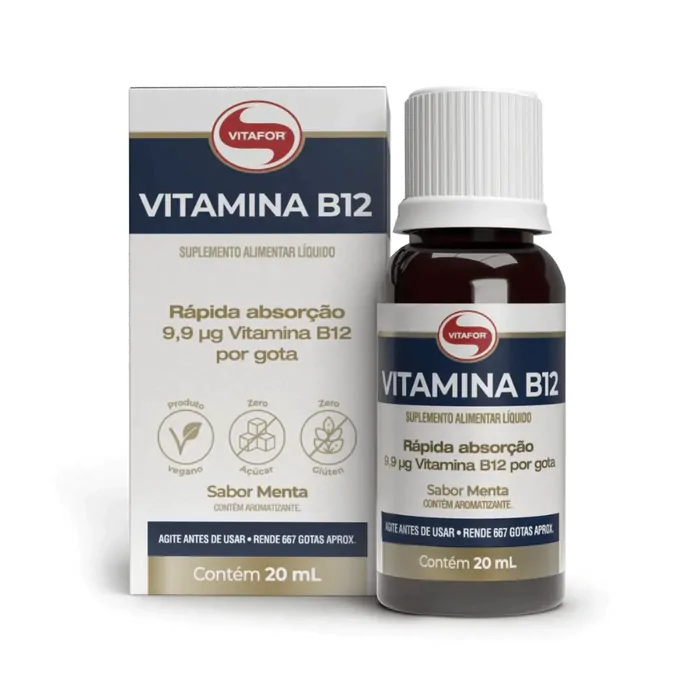 Vitaminas Vitamina B12 · 20ml | menta — Vitafor