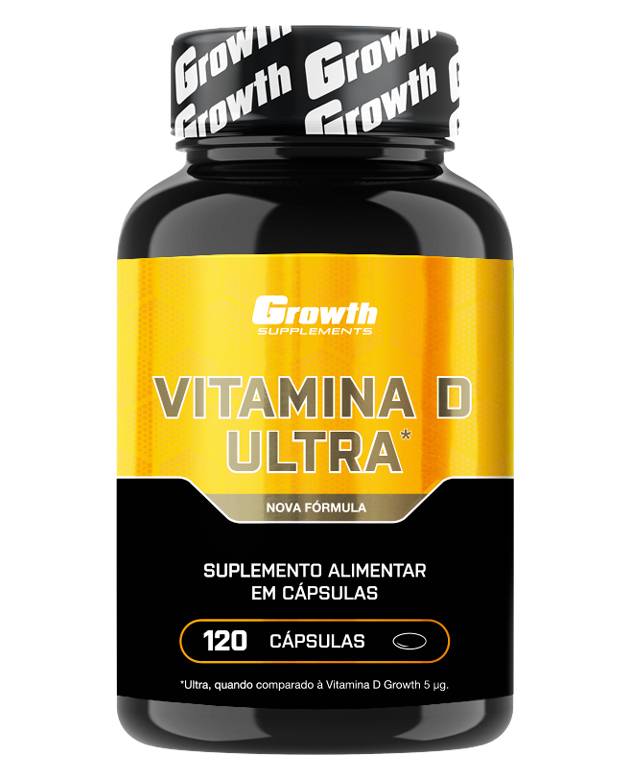 Growth Supplements Vitamina D Ultra 2000UI 120 Caps